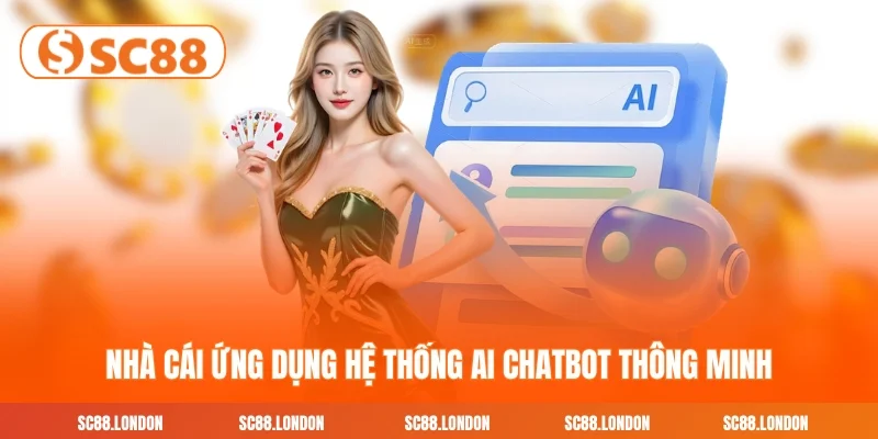 Nhà cái ứng dụng hệ thống AI Chatbot thông minh
