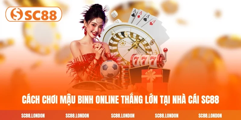 Cách chơi bài mậu binh online thumb